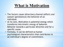 What Is Motivation In Management