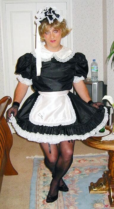 submissive and compliant sissy maid