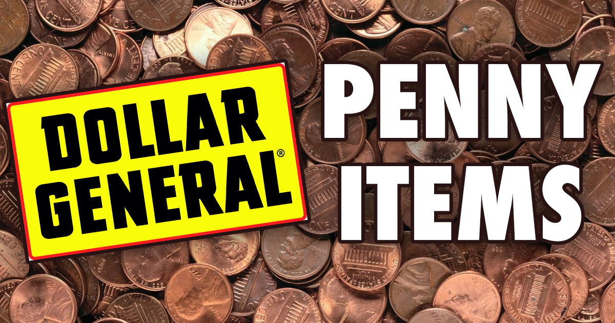 Look out for penny list dollar general