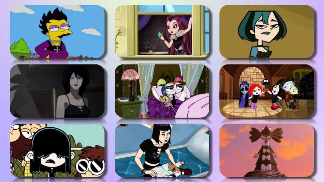 Get most out of emo cartoon characters