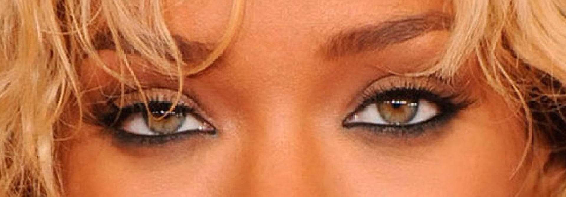 What to look for in rihanna eye color