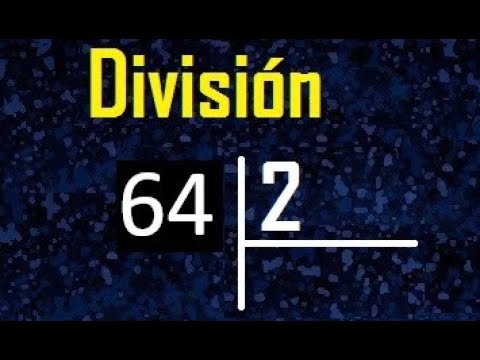 64 divided by 2